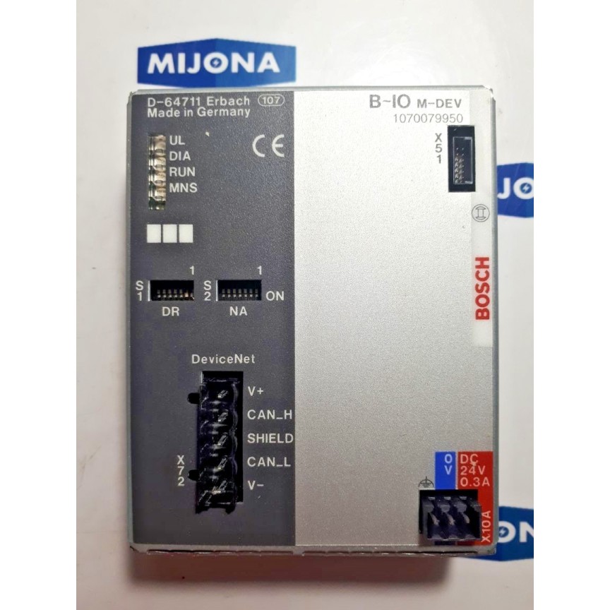 Bosch 1070079950-104 Din Rail Mount Module B-IO M-DEV 11W03-I-C-B-H-T-V