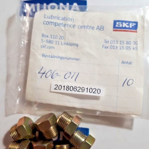 SKF 406-011 srew plug (Preis pro 7 Stück) SKF 406-011 srew plug (Preis pro 7 Stück)