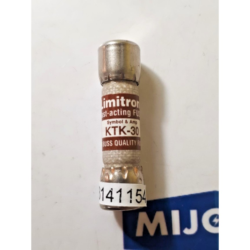 Italweber Limitron Sicherung KTK-30 600V (new old stock) Italweber Limitron Sicherung KTK-30 600V (new old stock)