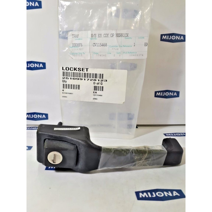 TRAF lockset CV115468 BB08F6 S/S ES COY OP Herrick TRAF lockset CV115468 BB08F6 S/S ES COY OP Herrick