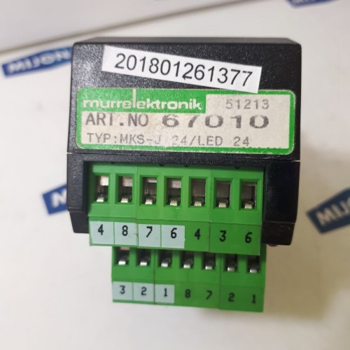 Murrelektronik Relaissockel DC24V mit LED Typ: 67010