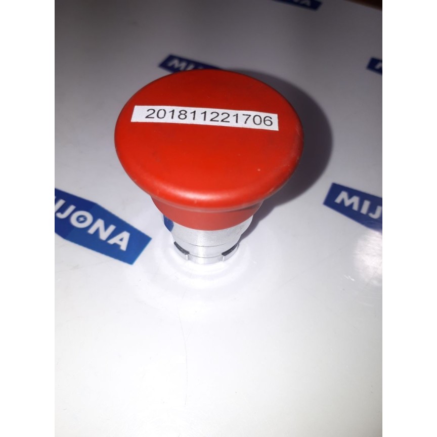 Schneider ZB2BC4 - red Ø40 mushroom head emergency stop - Ø22