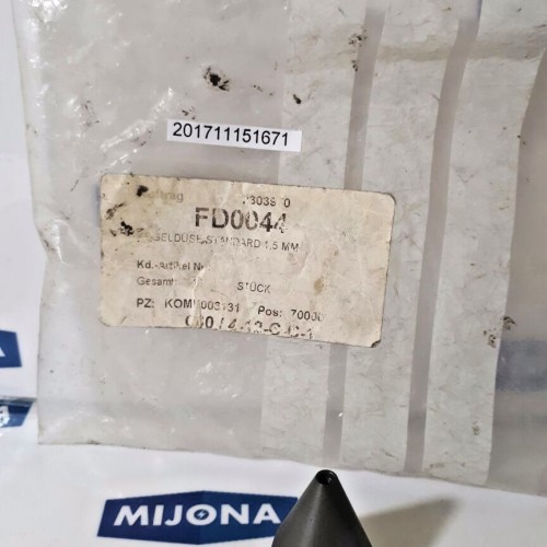 Nozzle standart cone nozzle 1.5mm FD0044 for HB700/HB 710 (new old stock)