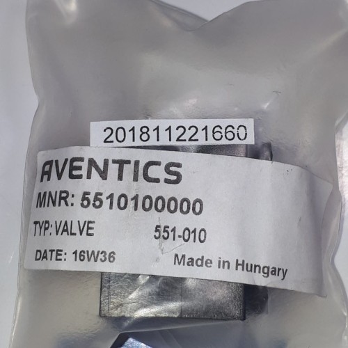 Aventics valve 551-010 5510100000