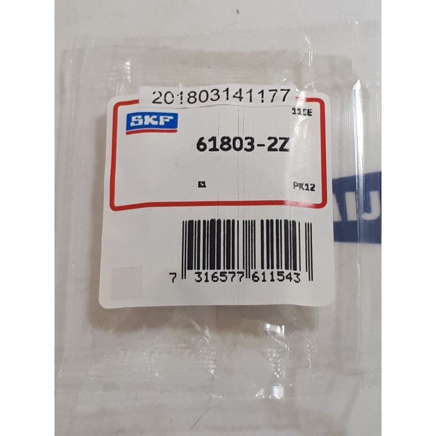 SKF Kugellager 61803-2Z SKF Kugellager 61803-2Z