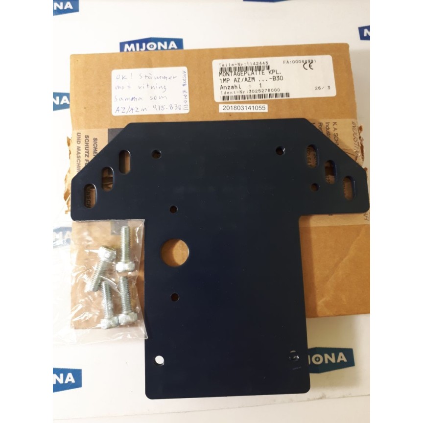 Schmersal Mounting plate MP AZ/AZM 415-B30
