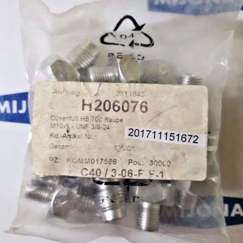 Nozzle foot for HB 700 Raupe H206076