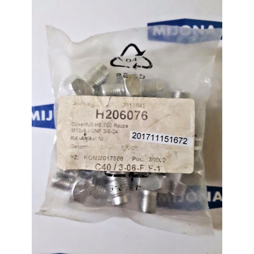 Nozzle foot for HB 700 Raupe H206076