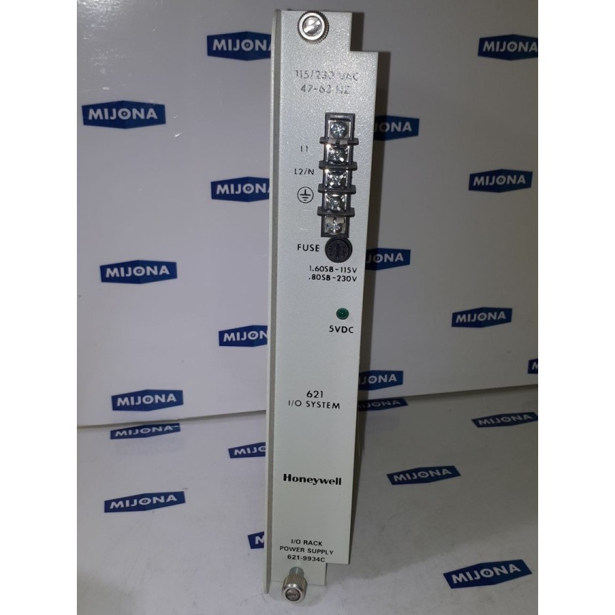 Honeywell 621-9934C rack power supply I/O system