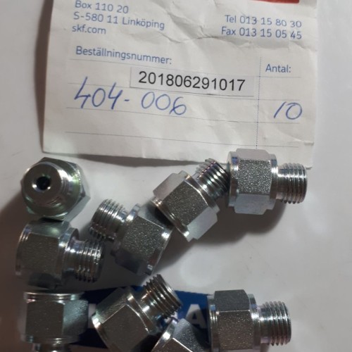 SKF 404-006 Adaptors with cylindrical thread (Preis pro 9 Stück) SKF 404-006 Adaptors with cylindrical thread (Preis pro 9 Stück)