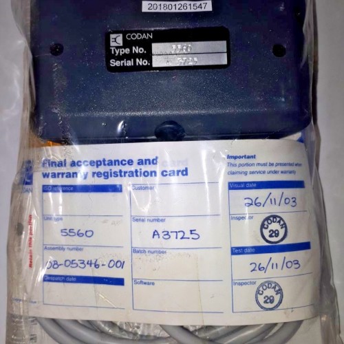 Codan 5560 Hand Held Controller Ser. no A 3725
