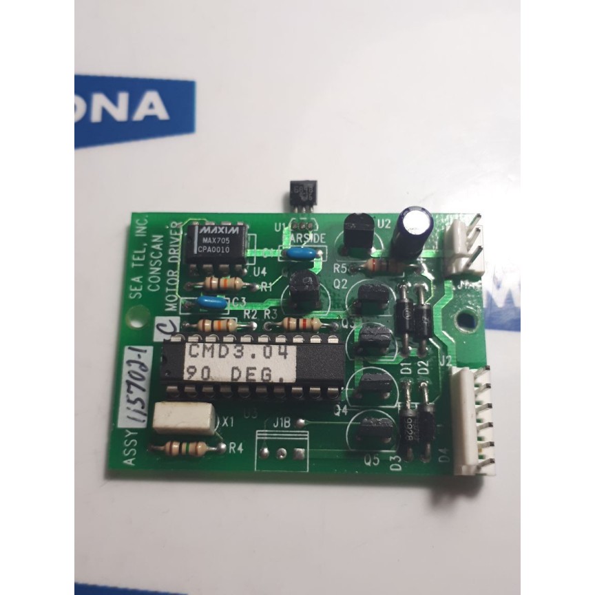 Sea tel Motor driver 115702-1 Sprig 94V-0, N-2V-0 115026 REV A (new old stock)