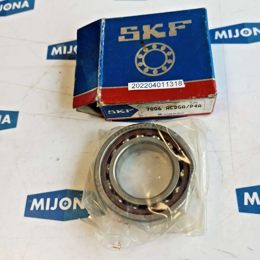 SKF 7006 ACDGA P4A ANGULAR CONTACT BEARING 7006 ACDGA/P4A  (new old stock)