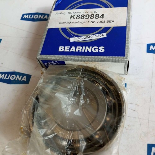 NSK 7308BEAT85 SINGLE ROW ANGULAR CONTACT BALL BEARING (New old stock) NSK 7308BEAT85 SINGLE ROW ANGULAR CONTACT BALL BEARING (New old stock)