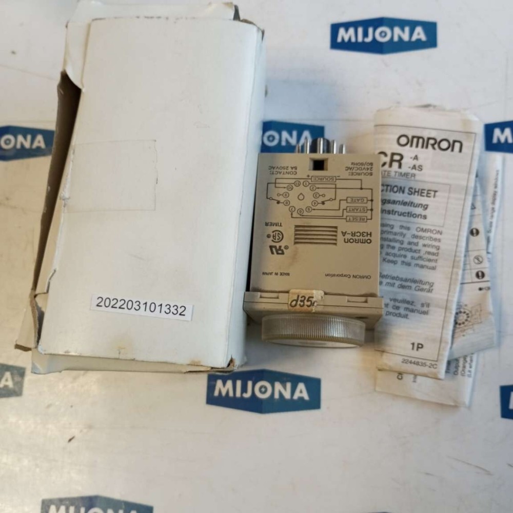 OMRON H3CR A Timer Relay H3CR-A 5A 250VAC 0-12 S OMRON H3CR A Timer Relay H3CR-A 5A 250VAC 0-12 S