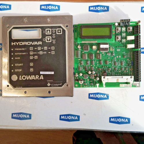 LOWARA SCH 60.03a HYDROVAR V STK 6 F TBW 05131635 REV G  SCH 60 03a
