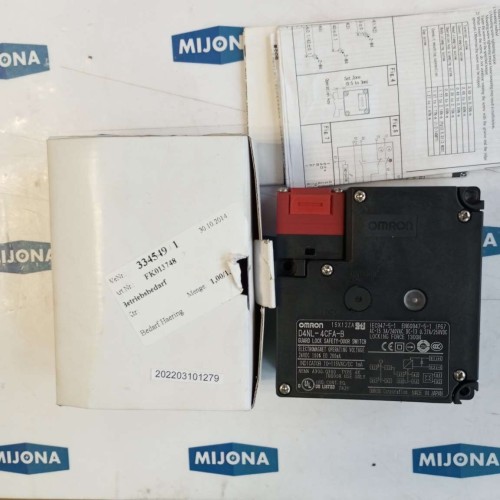 OMRON  D4NL 4FCA B GUARD LOCK SAFETY DOOR SWITCH