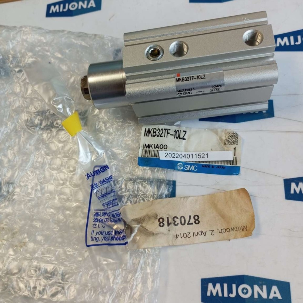 SMC MKB32TF 10LZ 1.0MPa MKB32TF-10LZ CYLINDER ROTARY CLAMP new old stock SMC MKB32TF 10LZ 1.0MPa MKB32TF-10LZ CYLINDER ROTARY CLAMP new old stock