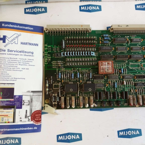 HARTMANN 147 PB 493 CYBELEC S A  NSY 113 Circuit Board Control