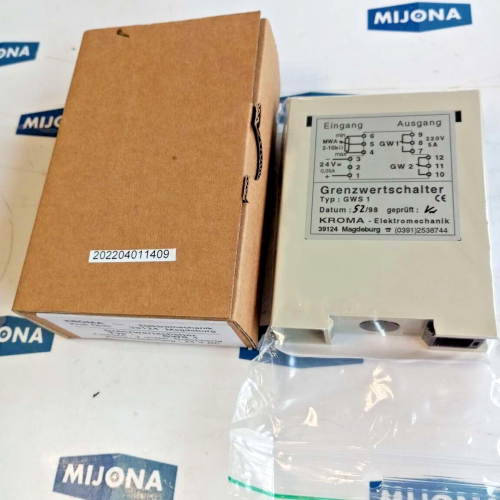 KROMA GWS 1  relay 24V DC new old stock