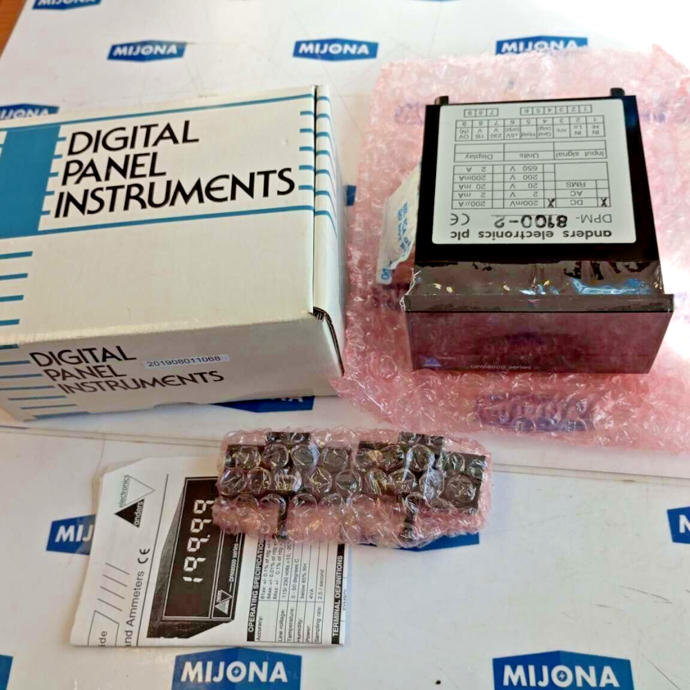 DIGITAL PANEL INSTRUMENTS DPM 8100 2 DCV 200mV