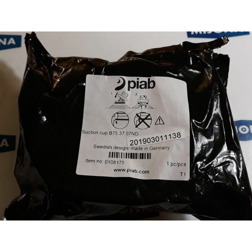 PIAB suction cup B75 37 07ND 0108175 PIAB suction cup B75 37 07ND 0108175