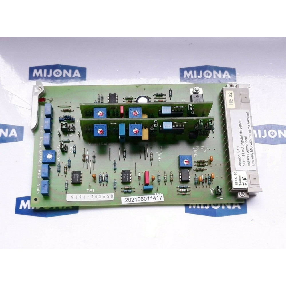 K TRON 9191 30565 B Controller board EY014 04 86c CR7
