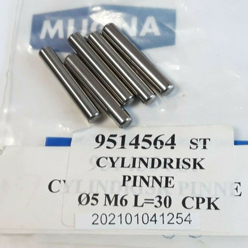 BIMEX Ø5 M6 L=30 CPK Cylindrical stick Zylindrischer Stab price for 5 psc.