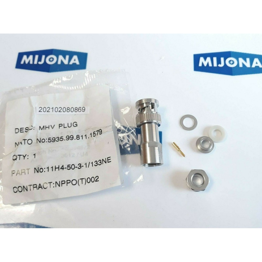 SUHNER 5935 99 811 1579 MHW PLUG 11H4 50 3 1 133NE