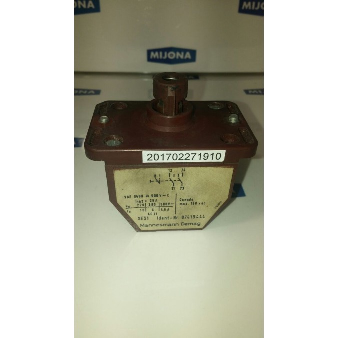 DEMAG Schaltelement  Schalt-Element,Kran-Schalter SES1 87419444 500V