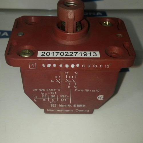 DEMAG Schaltelement  Schalt-Element,Kran-Schalter SES1 87419444 500V