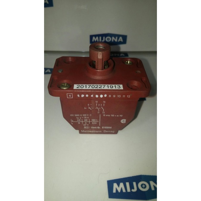 DEMAG Schaltelement  Schalt-Element,Kran-Schalter SES1 87419444 500V