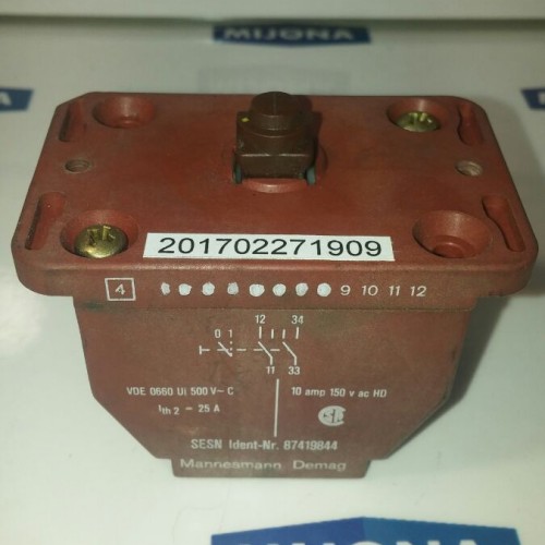 DEMAG Schaltelement  Schalt-Element,Kran-Schalter SESN 87419844 500V