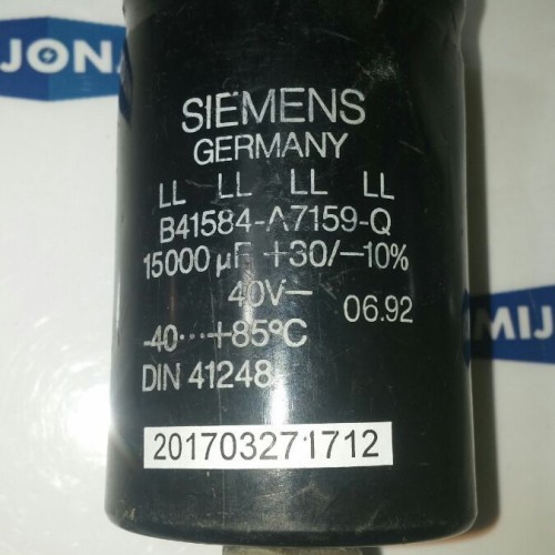 CAPACITOR SIEMENS DIN 41248 B41584-A7159-Q