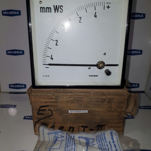 Siemens Ampermeter mm WS 50mA 145x145mm Siemens Ampermeter mm WS 50mA 145x145mm