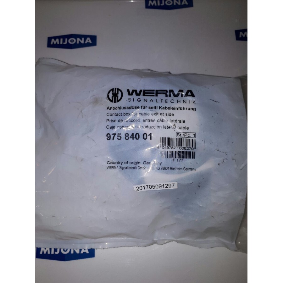 WERMA Signaltechnik Anschlussdose 975 840 01
