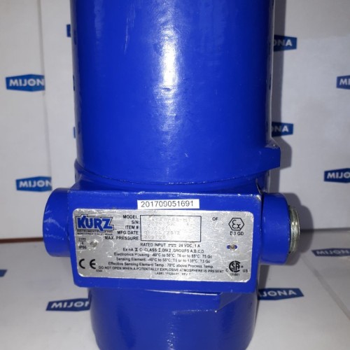KURZ MASS FLOW TRANSMITTER 454FTB-08-HT (new old stock)