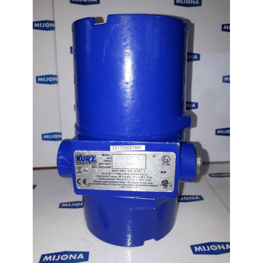 KURZ MASS FLOW TRANSMITTER 454FTB-08-HT (new old stock)