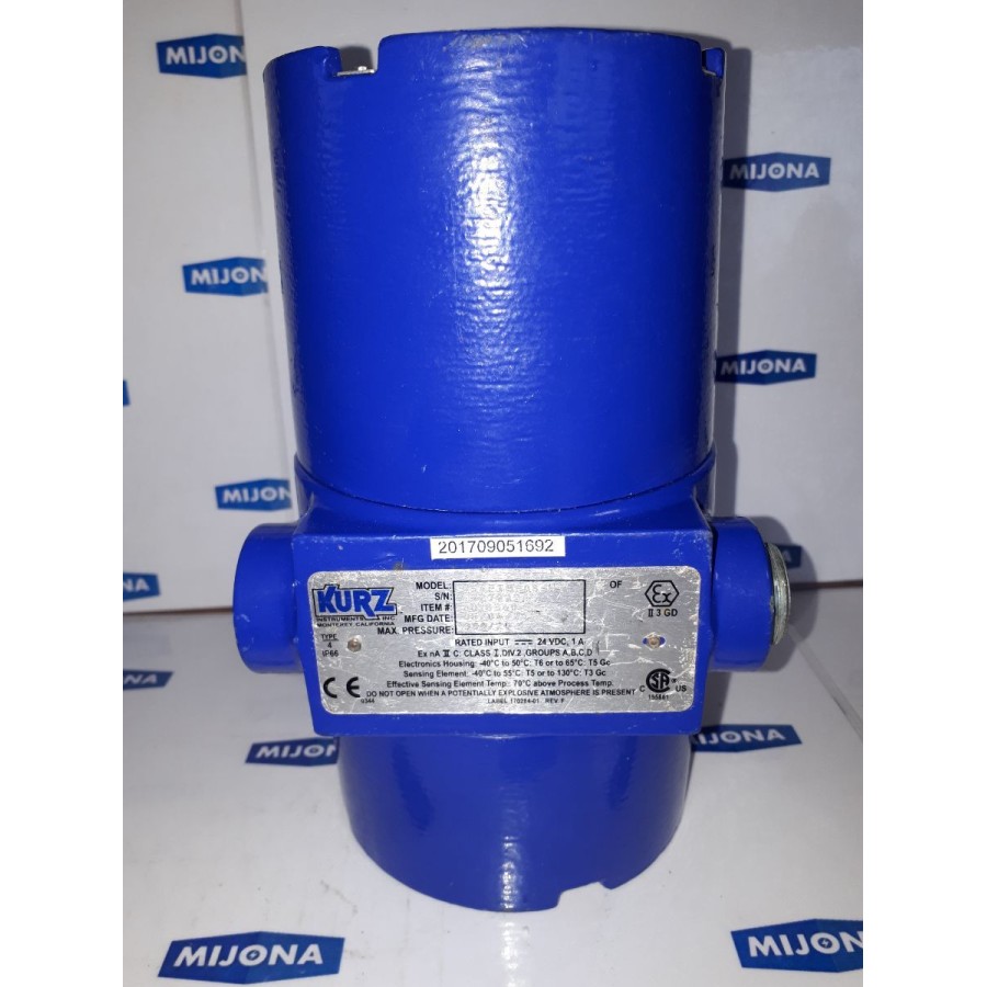 KURZ MASS FLOW TRANSMITTER 454FTB-08-HT (new old stock)