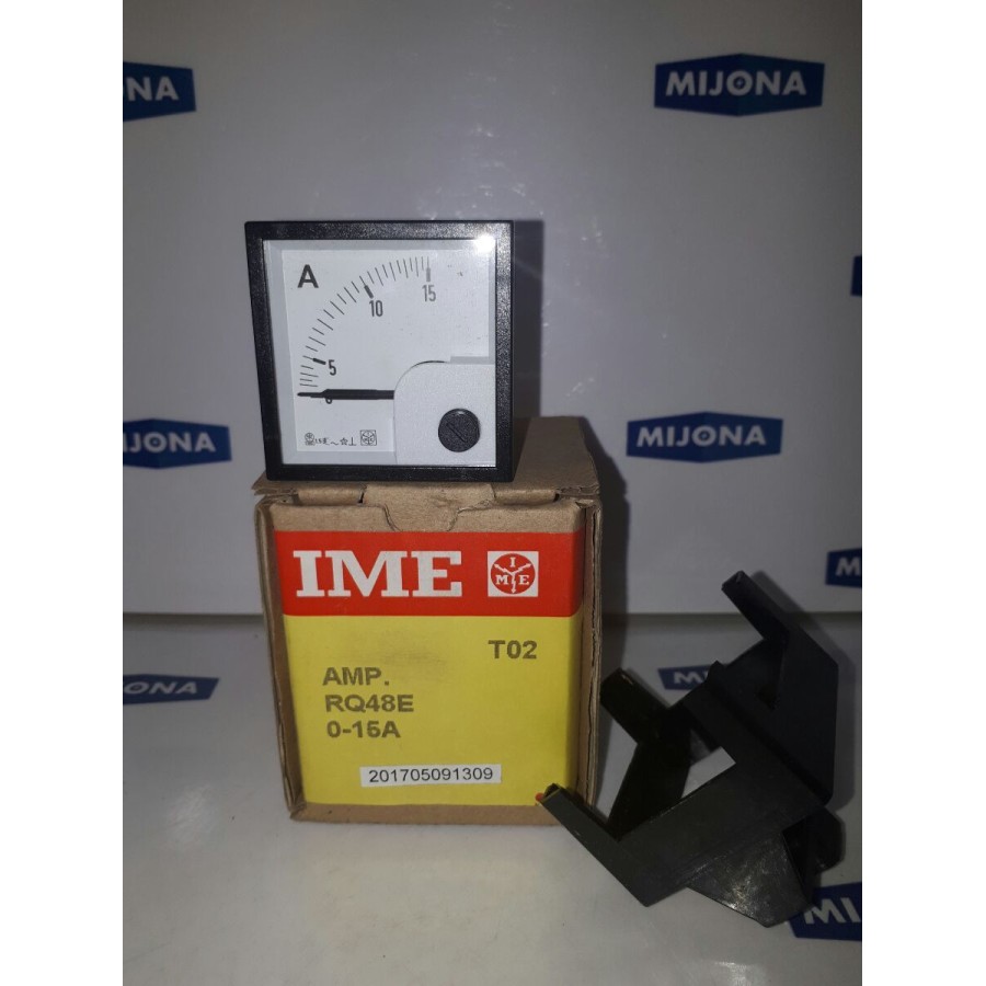 Ampermeter IME RQ48E 0-15A 48x48mm Ampermeter IME RQ48E 0-15A 48x48mm