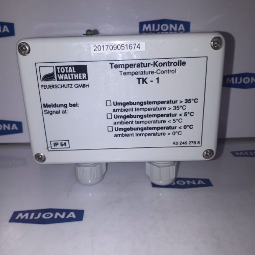 Total walther Temperature Kontrolle TK-1 >35° Total walther Temperature Kontrolle TK-1 >35°