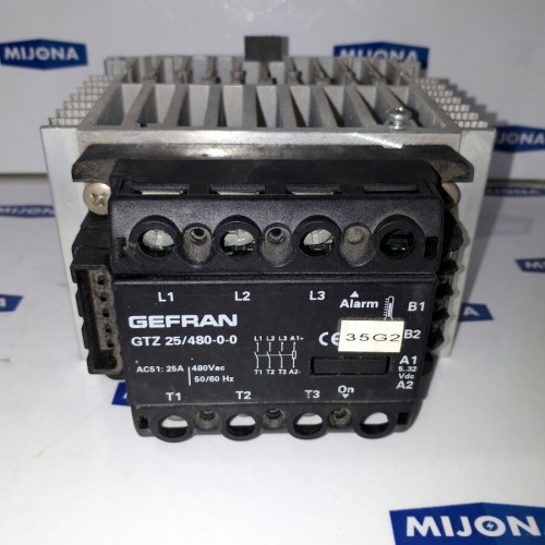 GEFRAN GTZ 25/480-0-0 25A 480 Vac 50/60 Hz GEFRAN GTZ 25/480-0-0 25A 480 Vac 50/60 Hz