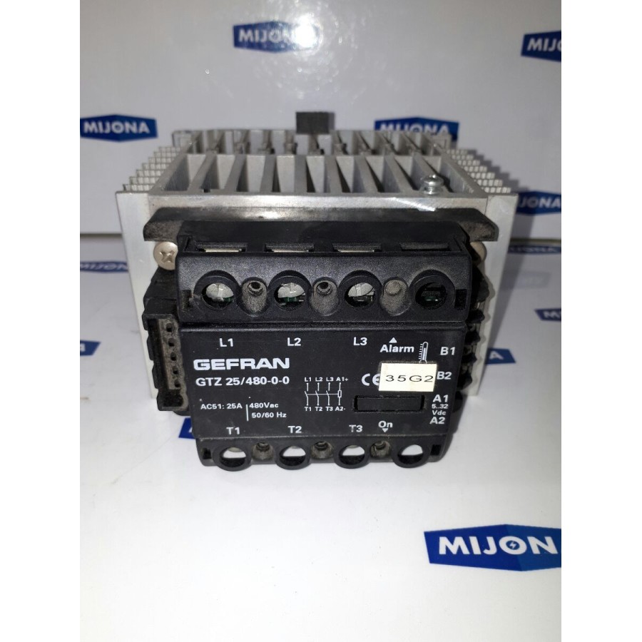 GEFRAN GTZ 25/480-0-0 25A 480 Vac 50/60 Hz