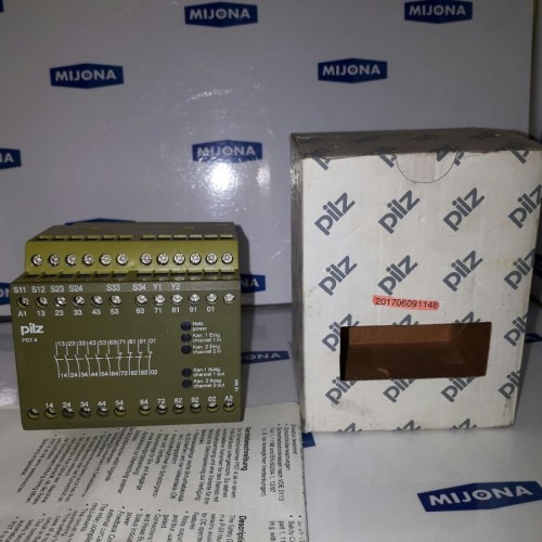 Pilz PST 4 720300 Sicherheitsrelais 24VDC 6S 4Ö 24VDC 5,5W 720300 Pilz PST 4 720300 Sicherheitsrelais 24VDC 6S 4Ö 24VDC 5,5W 720300