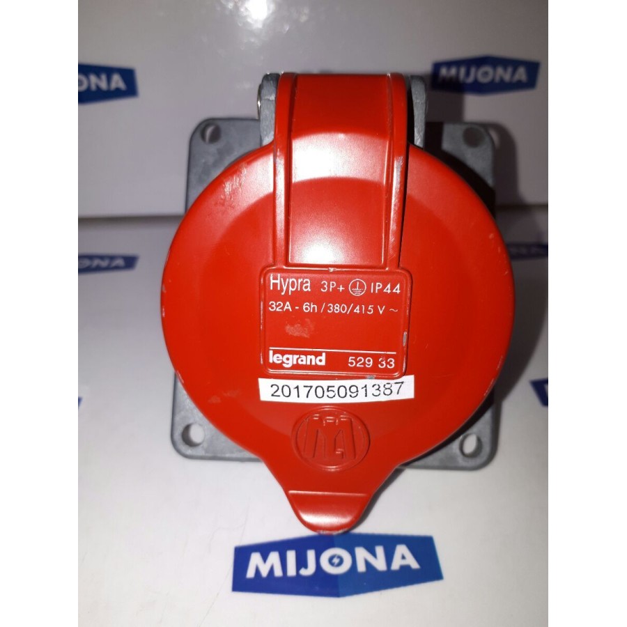legrand 529 33 HYPRA 3P+ IP44 32A - 6 h / 380/415V
