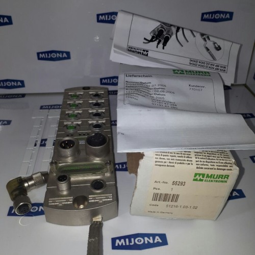 MURR ELEKTRONIK Kompaktmodul / Profibus 55293 MVK-MP AI4(U) DIO4