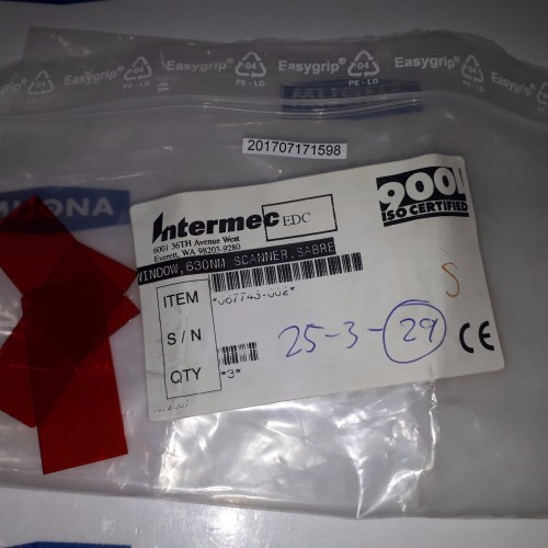 Intermec Red Spare Window 067743-002 Preis pro 3 Stück