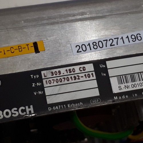 Bosch 1070070192-101 plate RB-2150-CD