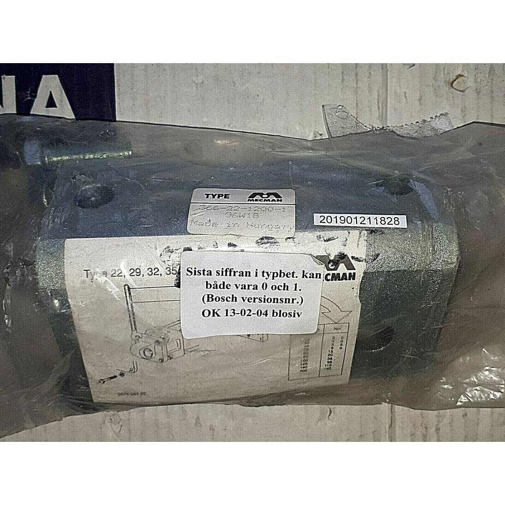 Mecman Rexroth 366 22 1200 1 96W18