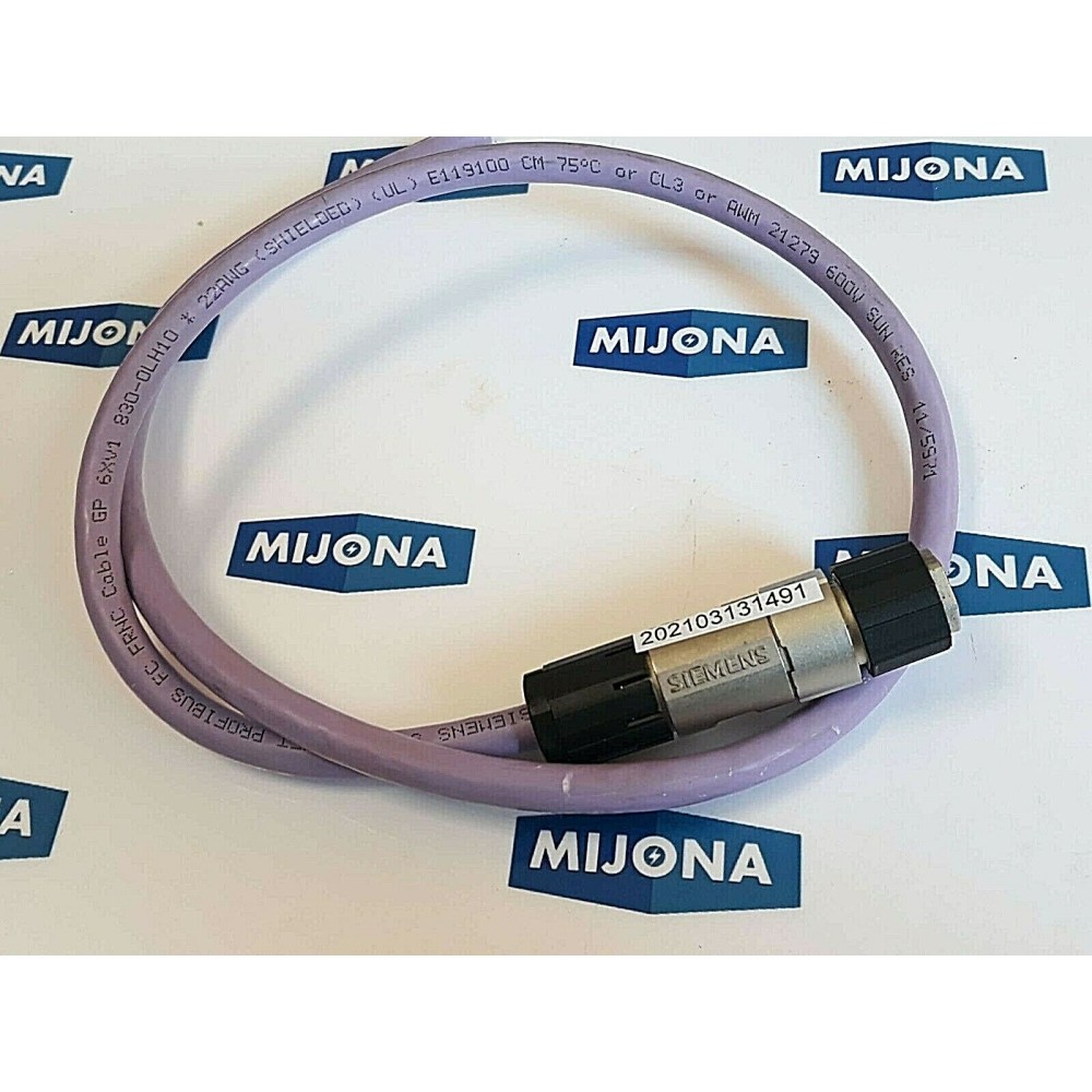 Siemens SIMATIC NET PROFIBUS FRNC CABLE GP 830 OLH10 5Pin Male Female Connectors